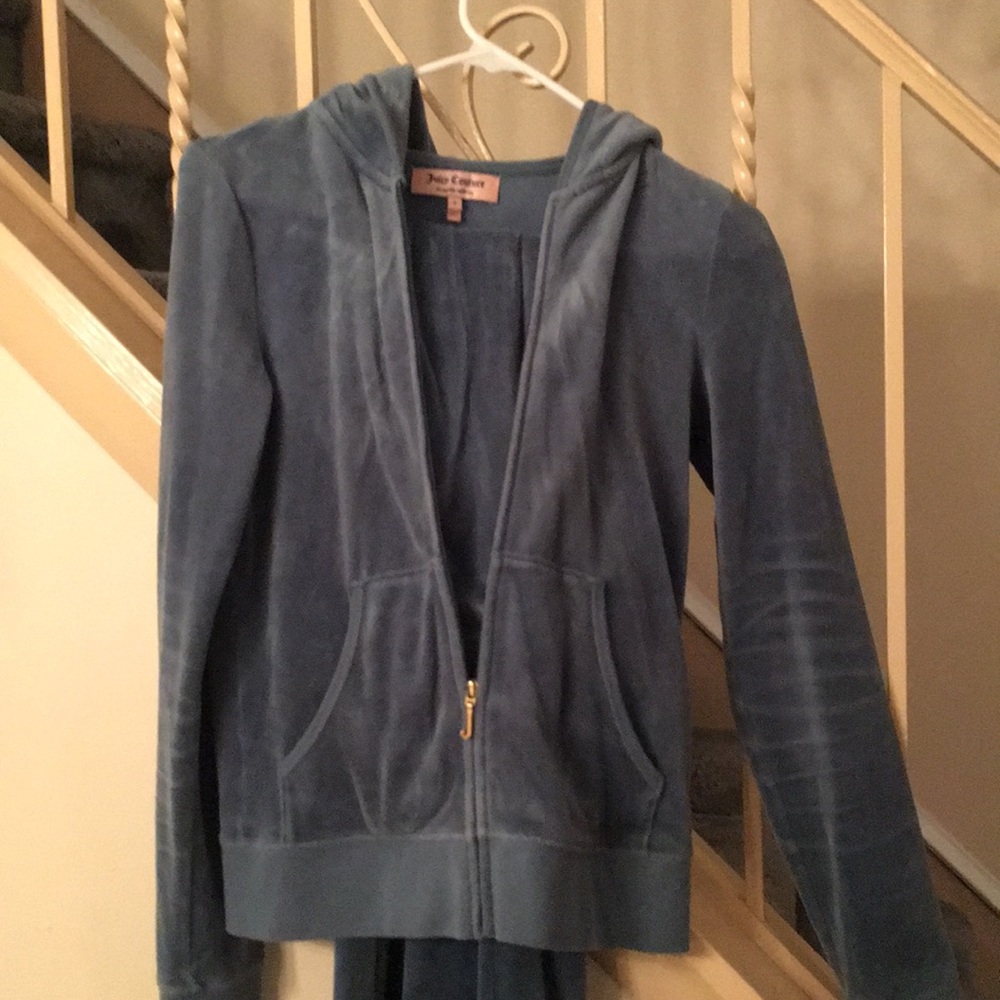 SALE! Blue Juicy Couture Sweatshirt Hoodie/Sweats